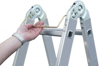 MULTIMATIC Шарнирная универсальная стремянка-трансформер, 4 х 4 MULTIMATIC Шарнирная универсальная стремянка-трансформер, 4 х 4