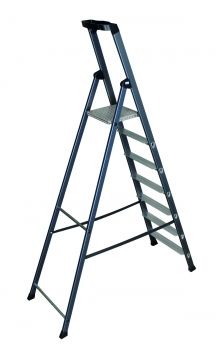 SEPRO Свободностоящая стремянка из анодированного алюминия 7 ступеней SEPRO Свободностоящая стремянка из анодированного алюминия 7 ступеней