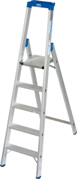 Свободностоящая стремянка, 5 ступеней Свободностоящая стремянка, 5 ступеней