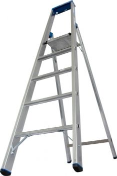 Свободностоящая стремянка, 5 ступеней Свободностоящая стремянка, 5 ступеней