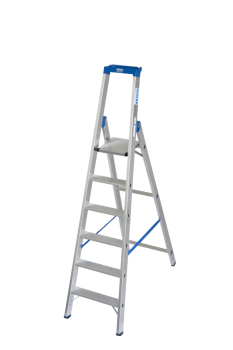 Свободностоящая стремянка, 6 ступеней Свободностоящая стремянка, 6 ступеней