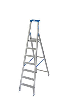 Свободностоящая стремянка, 7 ступеней Свободностоящая стремянка, 7 ступеней