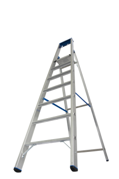 Свободностоящая стремянка, 7 ступеней Свободностоящая стремянка, 7 ступеней