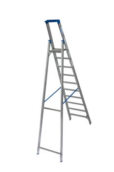 Свободностоящая стремянка, 10 ступеней Свободностоящая стремянка, 10 ступеней