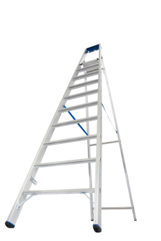 Свободностоящая стремянка, 10 ступеней Свободностоящая стремянка, 10 ступеней