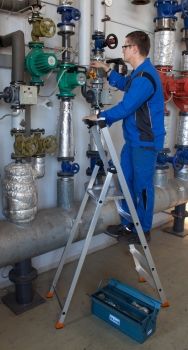 SOLIDO Стремянка, развальцованные 5 ступеней SOLIDO Стремянка, развальцованные 5 ступеней