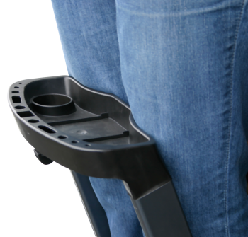 SECURO Стремянка, анодированные боковины, 6 ступеней 125 мм SECURO Стремянка, анодированные боковины, 6 ступеней 125 мм