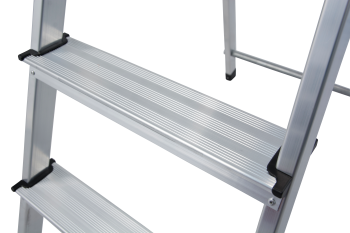 SAFETY Стремянка с большой полкой, 8 ступеньки, раб. высота 3,71 м. SAFETY Стремянка с большой полкой, 8 ступеньки, раб. высота 3,71 м.